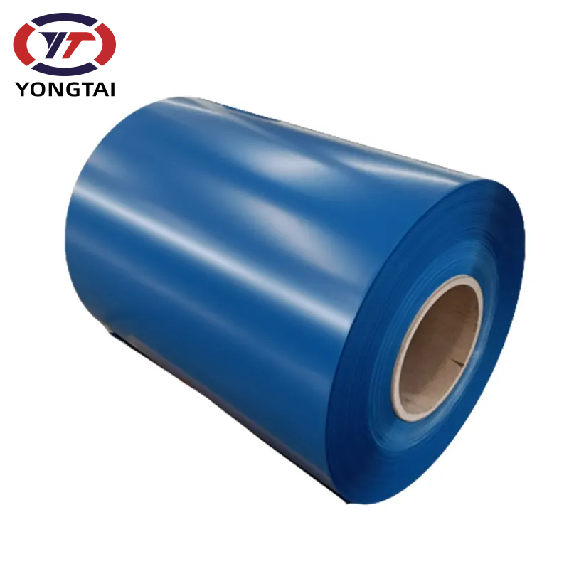 3005 H44 pe Coat 3010 Ral 9019 PPGI Coated Coil Galvanized PPGI Steel Sheet In Coil For Sale