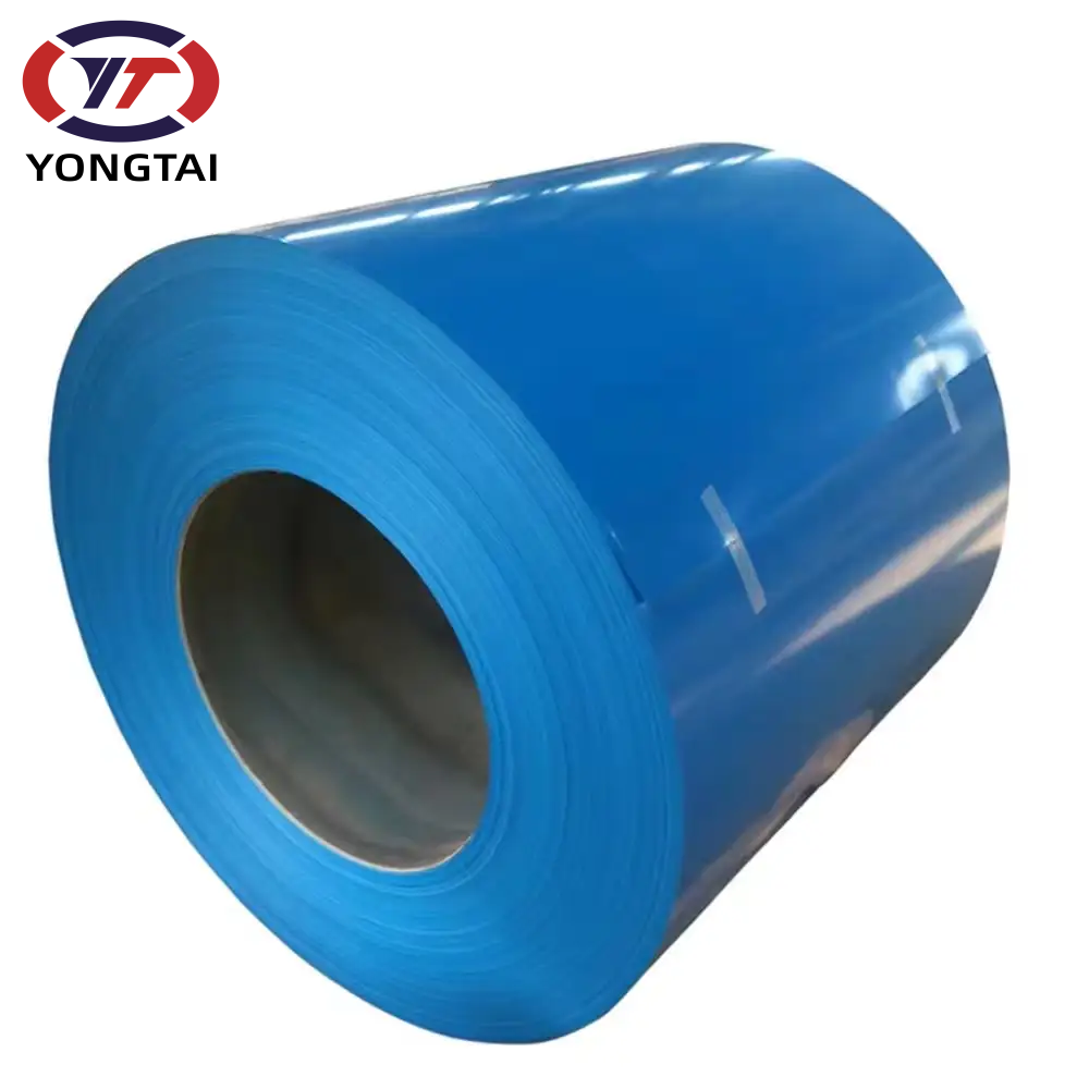 3005 H44 pe Coat 3010 Ral 9019 PPGI Coated Coil Galvanized PPGI Steel Sheet In Coil For Sale