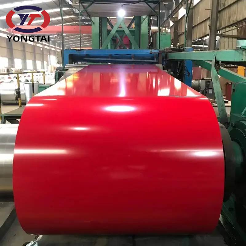 3005 H44 pe Coat 3010 Ral 9019 PPGI Coated Coil Galvanized PPGI Steel Sheet In Coil For Sale