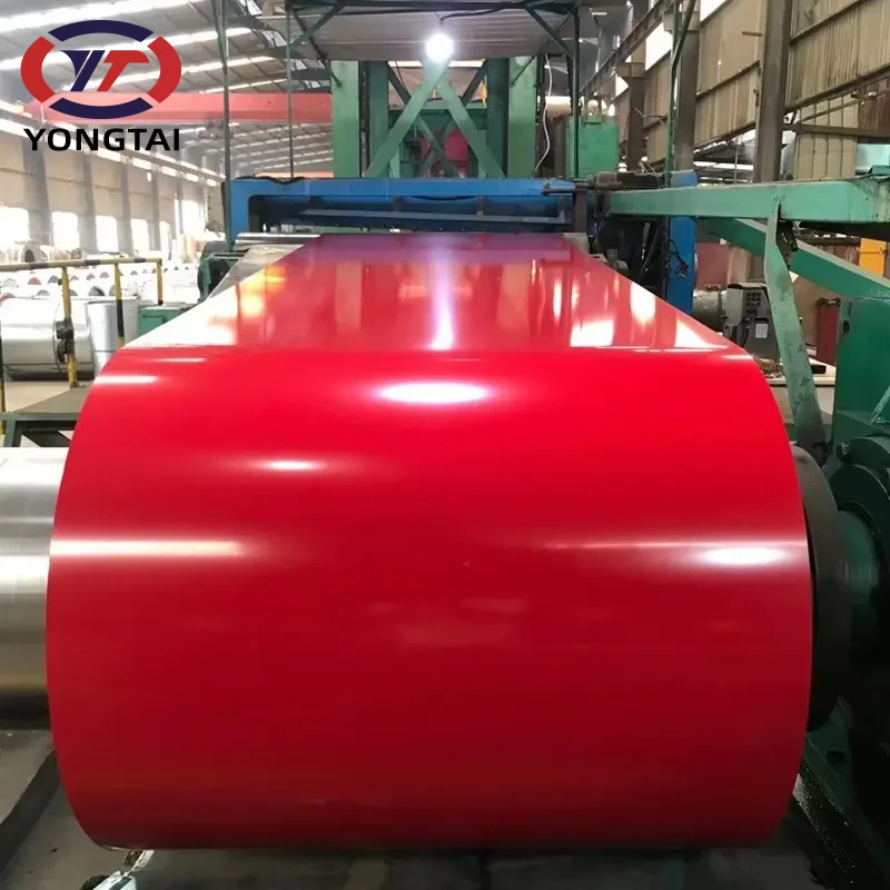 3005 H44 pe Coat 3010 Ral 9019 PPGI Coated Coil Galvanized PPGI Steel Sheet In Coil For Sale