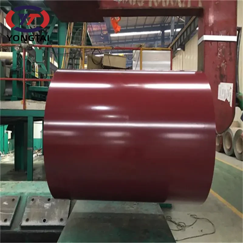 3005 H44 pe Coat 3010 Ral 9019 PPGI Coated Coil Galvanized PPGI Steel Sheet In Coil For Sale