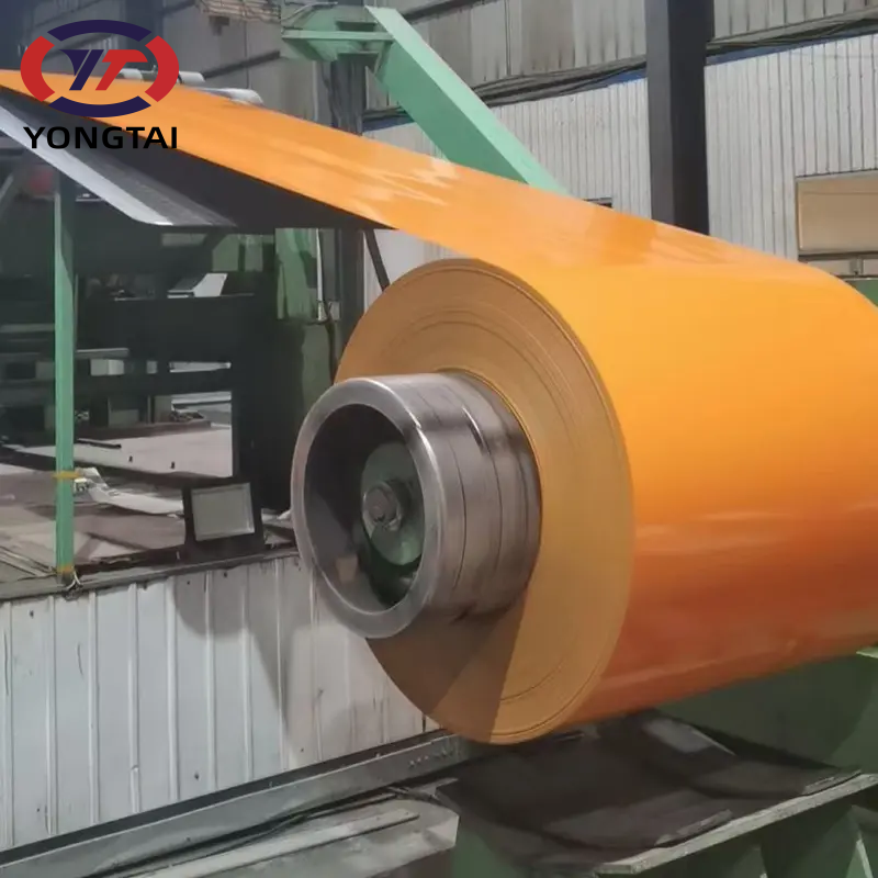 3005 H44 pe Coat 3010 Ral 9019 PPGI Coated Coil Galvanized PPGI Steel Sheet In Coil For Sale