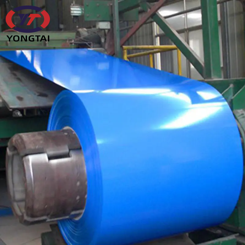 3005 H44 pe Coat 3010 Ral 9019 PPGI Coated Coil Galvanized PPGI Steel Sheet In Coil For Sale