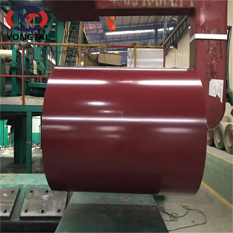 High quality PPGI COIL prepainted galvanized steel coil dx51 prepainted galvanized steel coil PE painting
