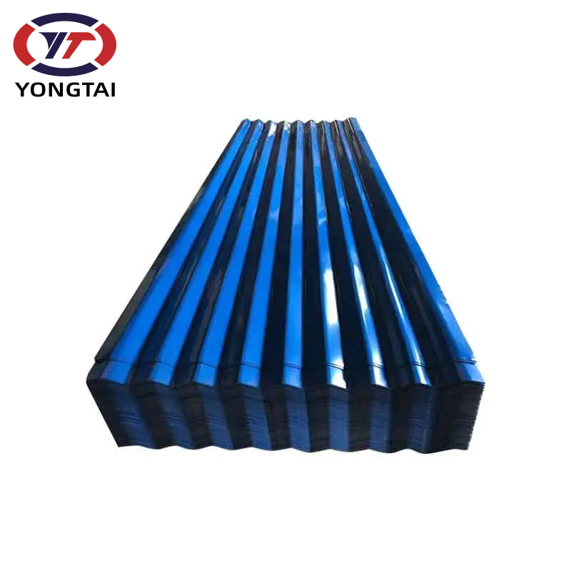 Asia steel color coated cheap metal zinc corrugated roof sheets price per sheet