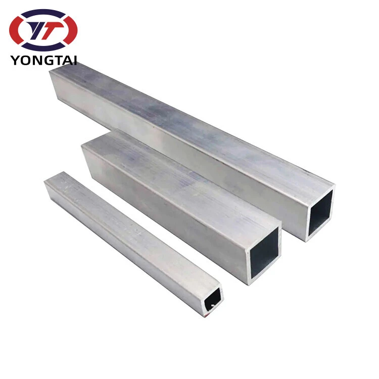 High quality Customized Aluminum Profiles Round Al Pipe 6061 T6 6063 Precision Alloy Aluminium Square Tube pipe