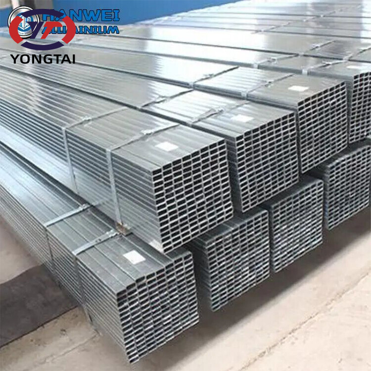 Square Aluminium Profile Rectangular Aluminium Tube
