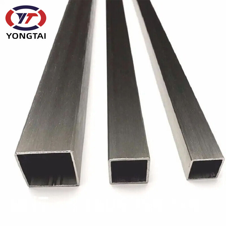 stainless steel tubing square tube Bright stainless steel square pipe 316L 304 321 410 420 2205 square steel tubing