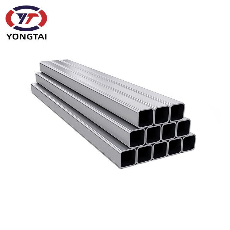 stainless steel tubing square tube Bright stainless steel square pipe 316L 304 321 410 420 2205 square steel tubing
