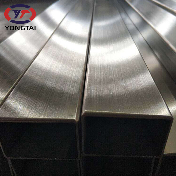 Factory Price 201 304 316 Square Rectangular Stainless Steel Tube 304 Welded Material Steel 316 Stainless Steel Pipes