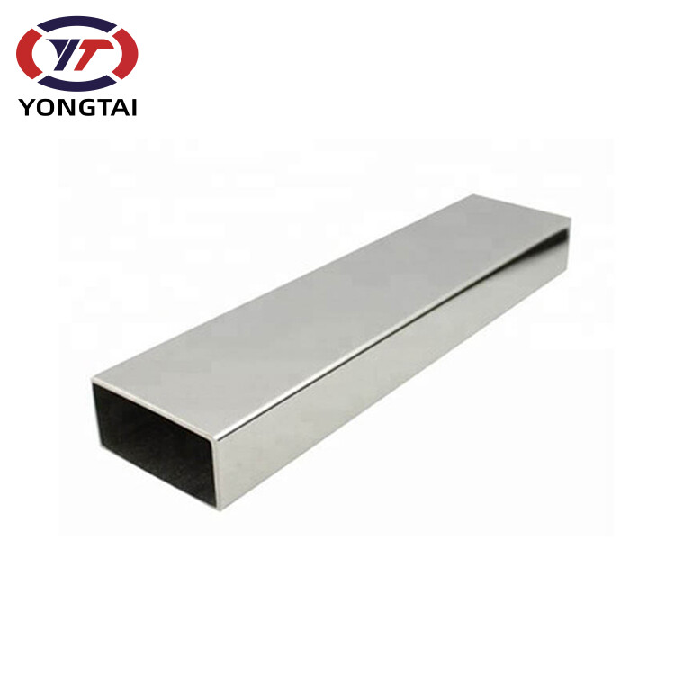 Factory Price 201 304 316 Square Rectangular Stainless Steel Tube 304 Welded Material Steel 316 Stainless Steel Pipes
