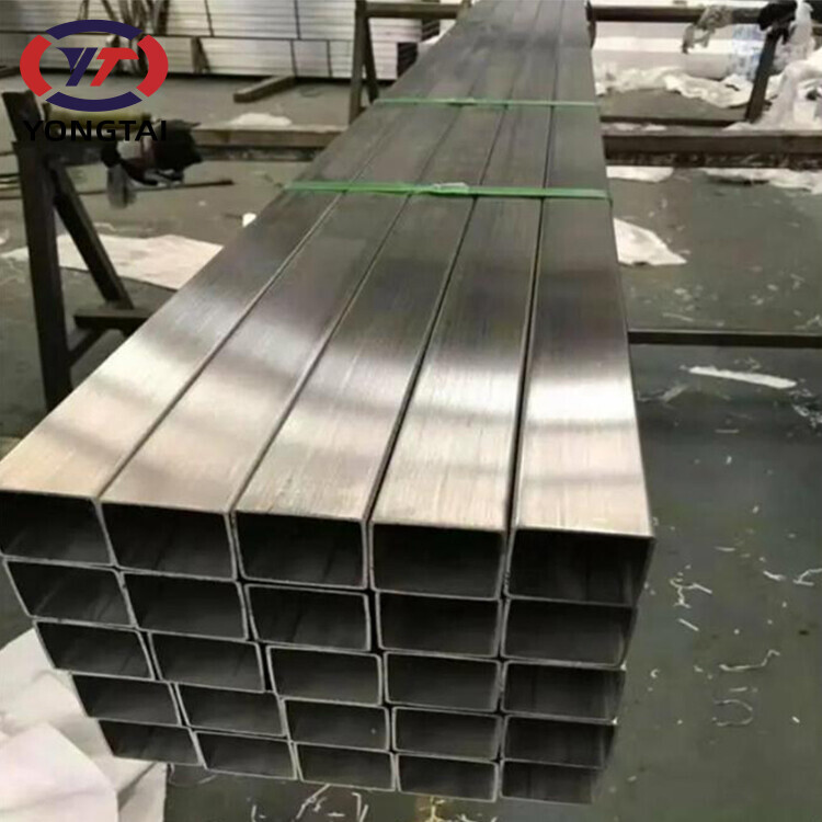 Factory Price 201 304 316 Square Rectangular Stainless Steel Tube 304 Welded Material Steel 316 Stainless Steel Pipes