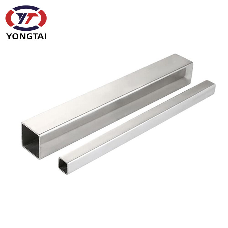 Factory Price 201 304 316 Square Rectangular Stainless Steel Tube 304 Welded Material Steel 316 Stainless Steel Pipes