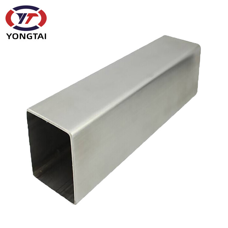 Decorative Ss 316 Ss 304 SS 201 Hollow Section Rectangle Hairline Stainless Steel Square Tube Pipe
