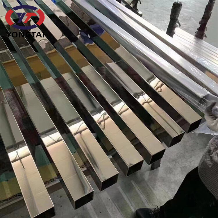 Decorative Ss 316 Ss 304 SS 201 Hollow Section Rectangle Hairline Stainless Steel Square Tube Pipe