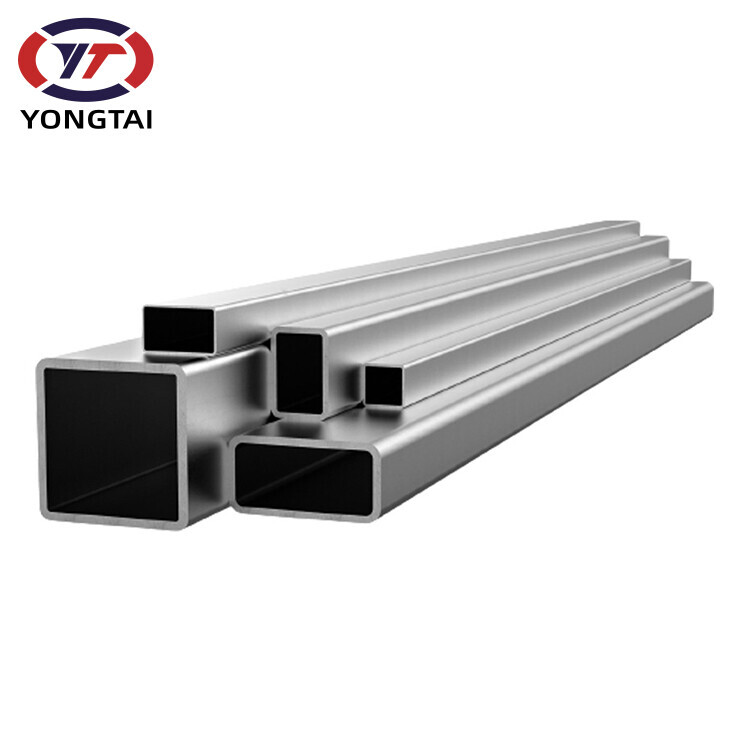 Decorative Ss 316 Ss 304 SS 201 Hollow Section Rectangle Hairline Stainless Steel Square Tube Pipe