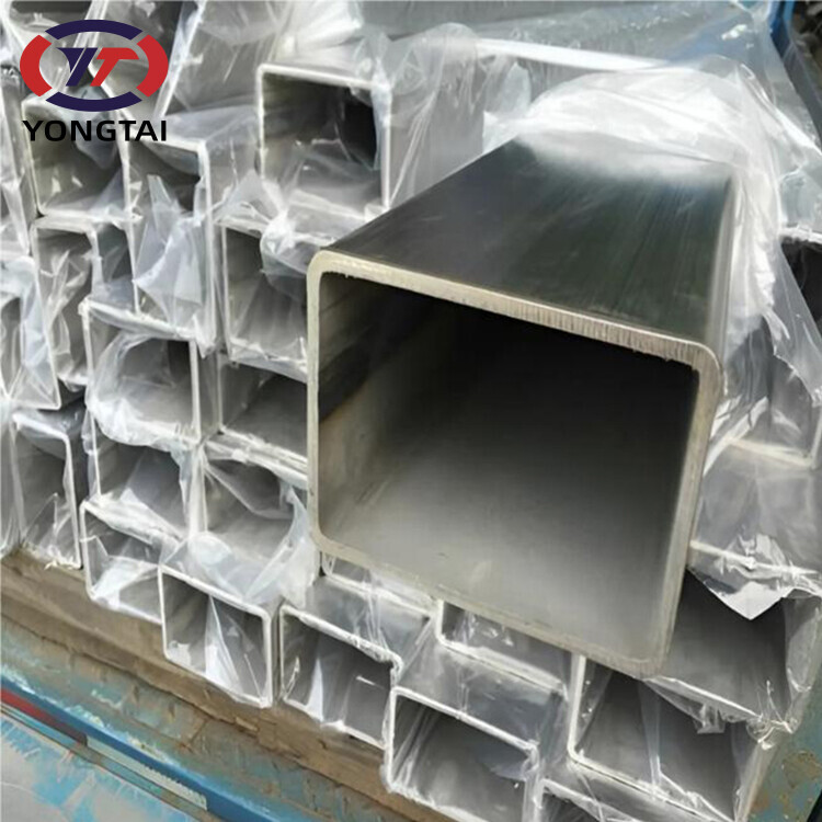 Decorative Ss 316 Ss 304 SS 201 Hollow Section Rectangle Hairline Stainless Steel Square Tube Pipe