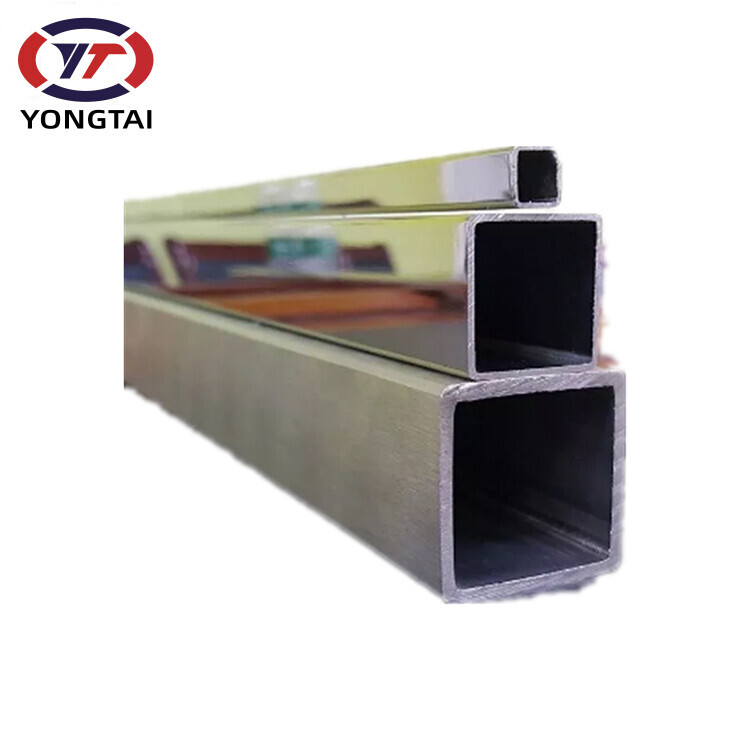 Decorative Ss 316 Ss 304 SS 201 Hollow Section Rectangle Hairline Stainless Steel Square Tube Pipe
