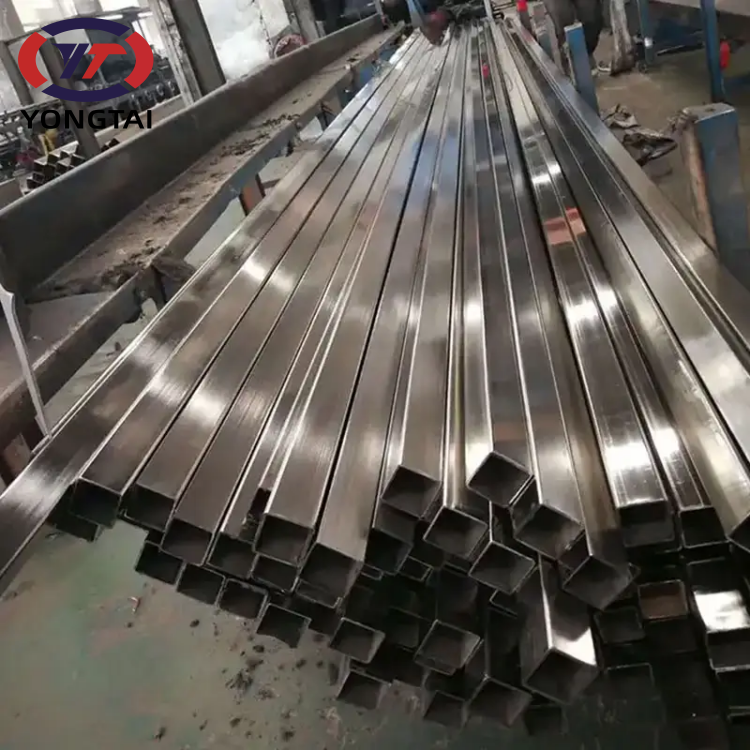 High Quality Stainless Steel Square tube 304 304L 306 316 316L 410 for Construction Bright Surface
