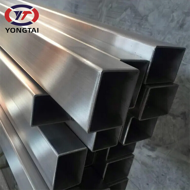High Quality Stainless Steel Square tube 304 304L 306 316 316L 410 for Construction Bright Surface