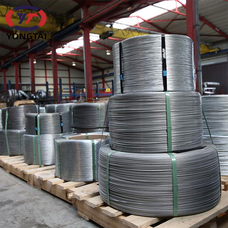Factory supply ss wire aisi zinc coated steel wire for rope galvanized Steel Wire 1.5mm 1mm stainless steel