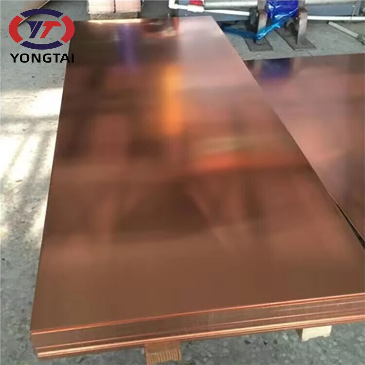 supply 3mm 4mm Oxygen Free Copper C10200 Copper Sheet plate