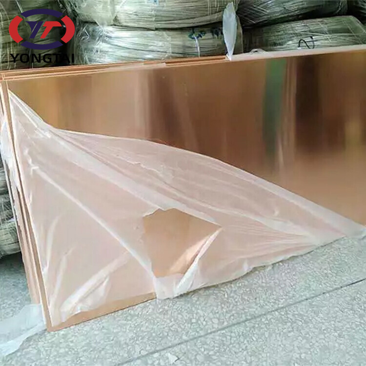 supply 3mm 4mm Oxygen Free Copper C10200 Copper Sheet plate