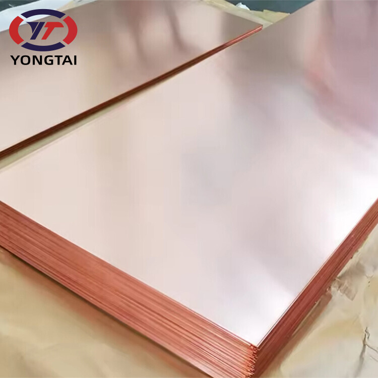 4x8 Copper Sheet Price Copper Plate C10100 C10200 C12000 C11600 Sheet Copper Cathode 9999 Pure