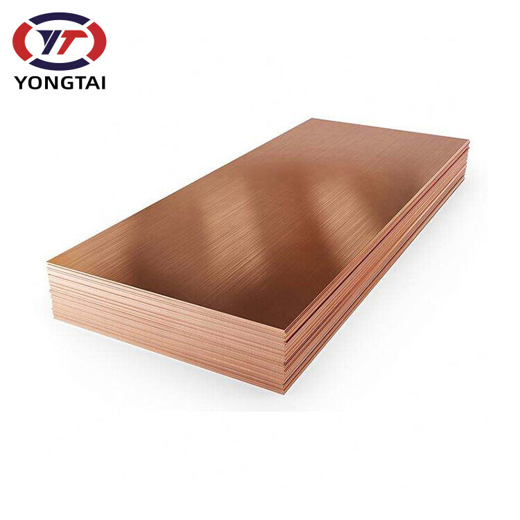 4x8 Copper Sheet Price Copper Plate C10100 C10200 C12000 C11600 Sheet Copper Cathode 9999 Pure