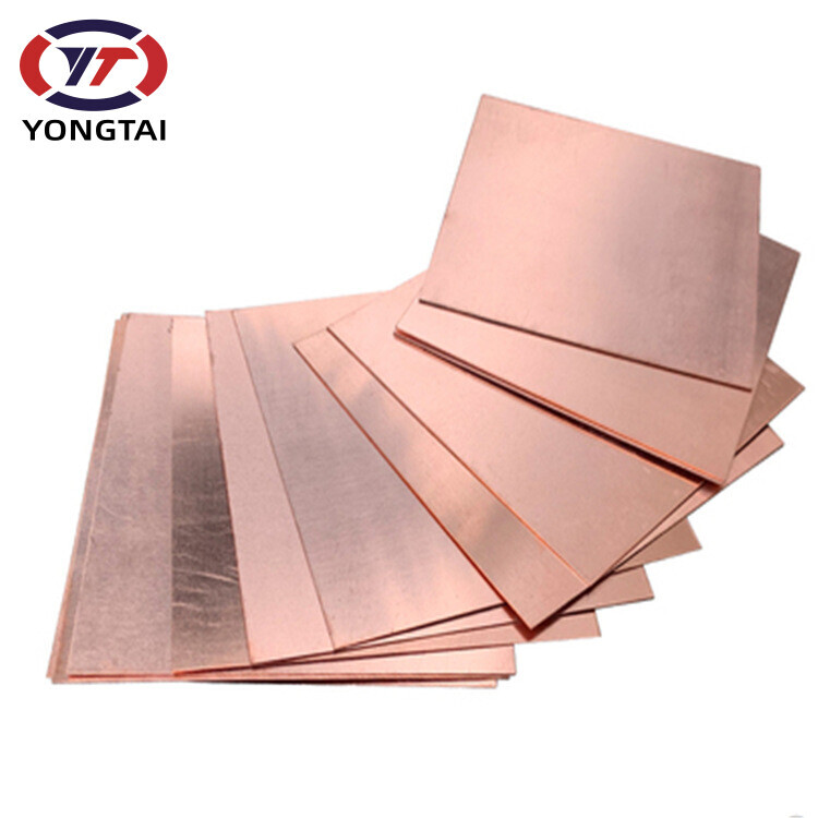 Customised 2mm 3mm 4mm 99% Pure Bronze Metal Brass Plate Copper Sheet