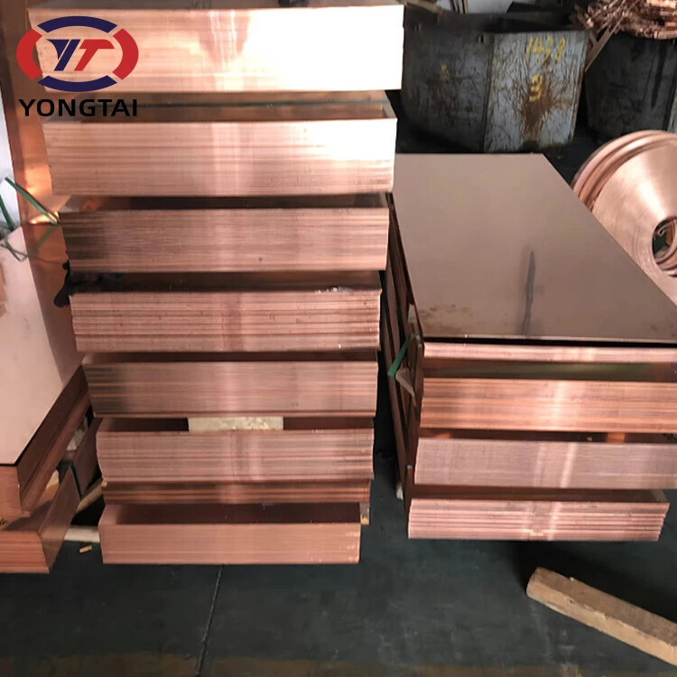 99.99 Purity Copper Sheet Plate ( C11000 C17200 C12200 C17500 C10200 ) sheets of coopers