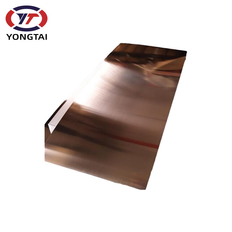 99.99 Purity Copper Sheet Plate ( C11000 C17200 C12200 C17500 C10200 ) sheets of coopers