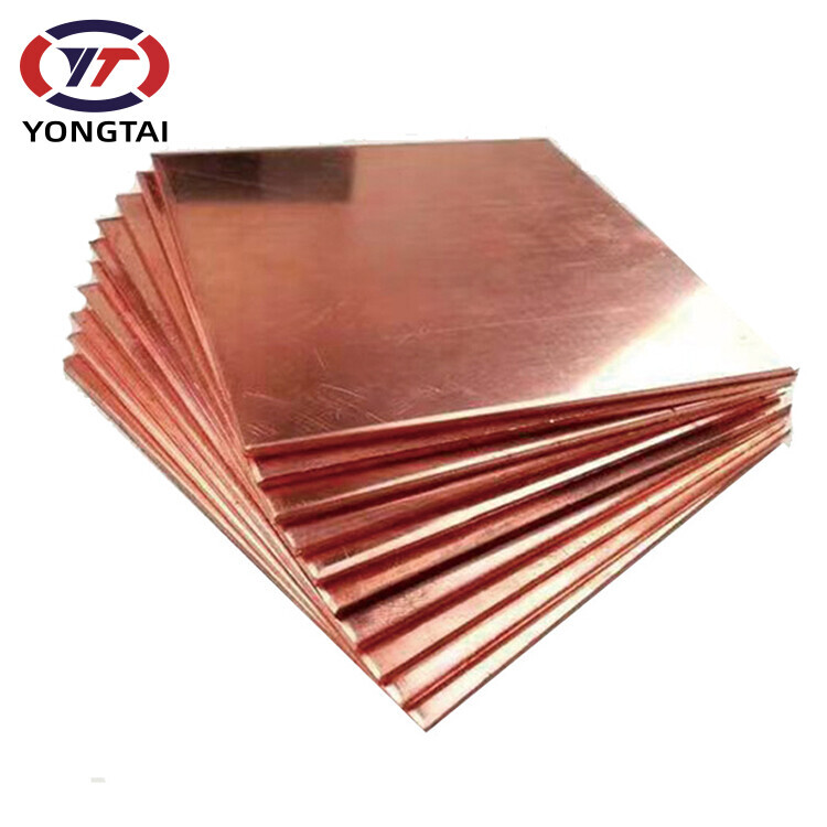 Hot Sales Cheap Price 99.99% Pure Copper Cathode C12000 C11000 Customized Copper Plate Sheet