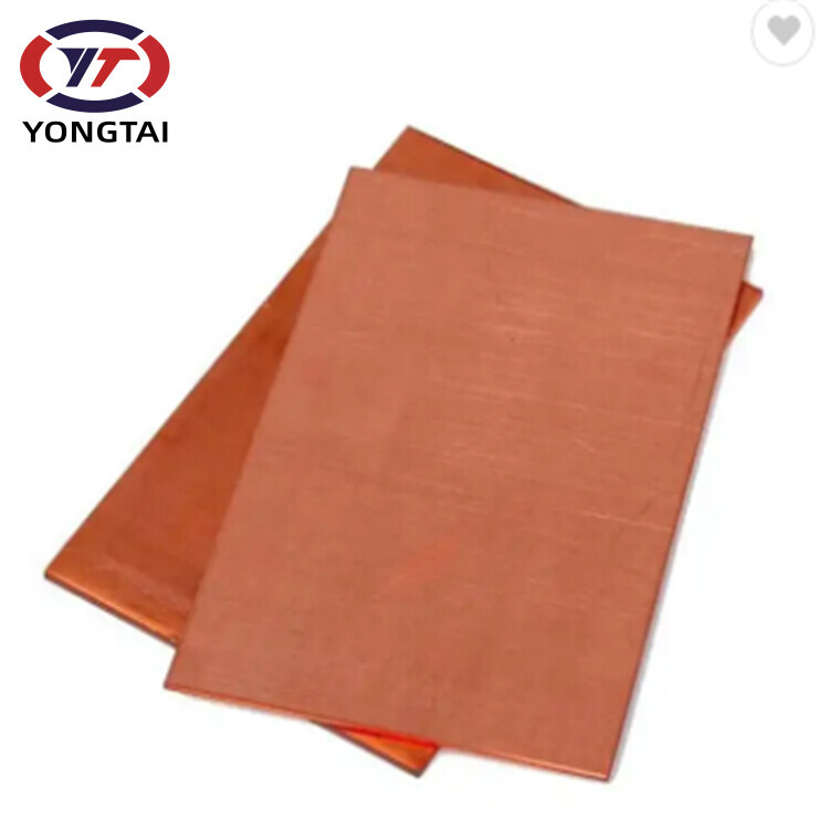 Hot Sales Cheap Price 99.99% Pure Copper Cathode C12000 C11000 Customized Copper Plate Sheet