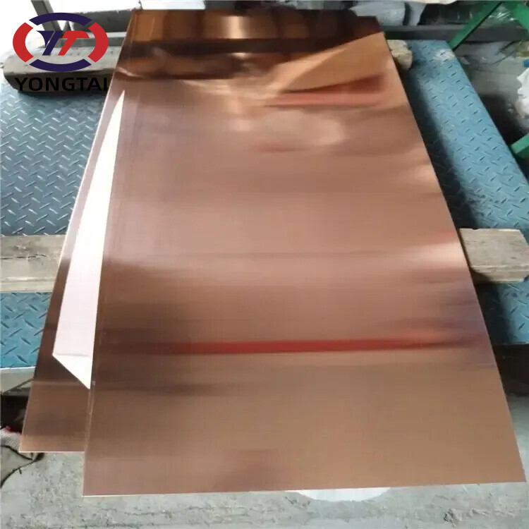 Cathode C10100 Copper sheet High Purity 99.99% Copper Plate for Sale