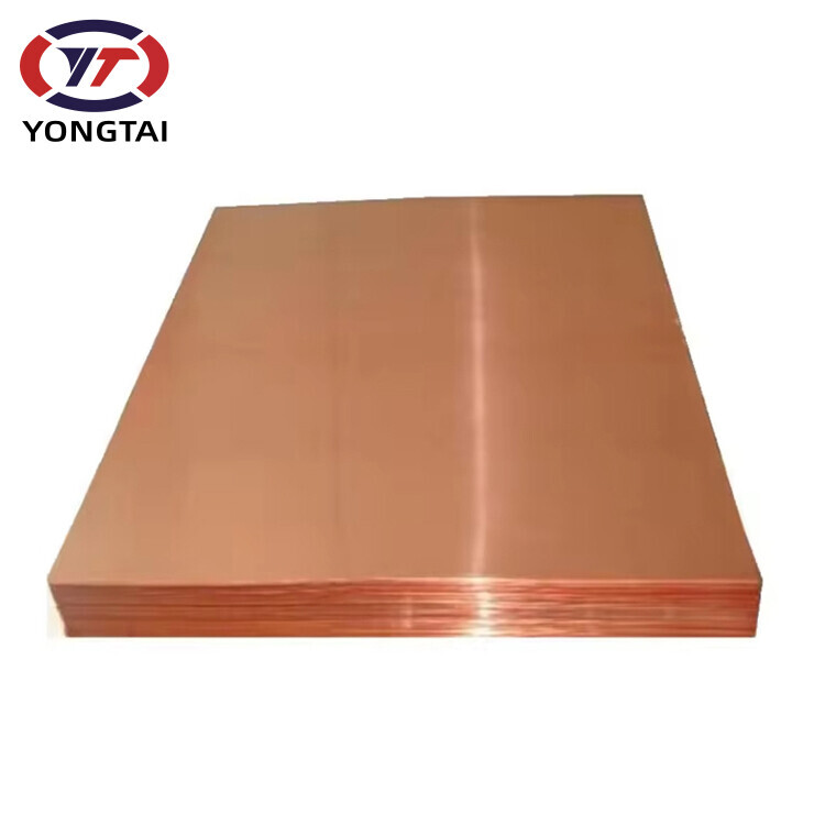 Cathode C10100 Copper sheet High Purity 99.99% Copper Plate for Sale