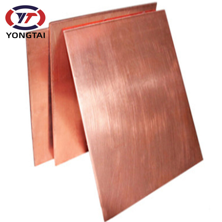 Cathode C10100 Copper sheet High Purity 99.99% Copper Plate for Sale