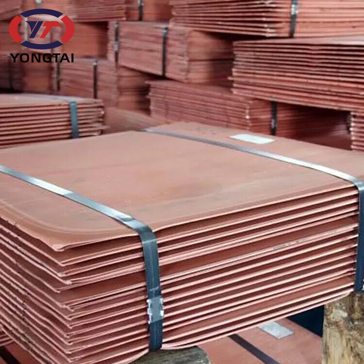 High Purity 99.99% Electrolytic Copper Cathodes C10100 Cooper Plate Sheet 3mm