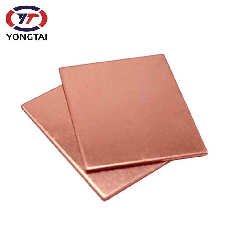 High Purity 99.99% Electrolytic Copper Cathodes C10100 Cooper Plate Sheet 3mm