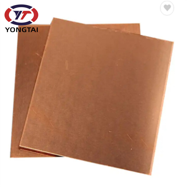 High Purity 99.99% Electrolytic Copper Cathodes C10100 Cooper Plate Sheet 3mm