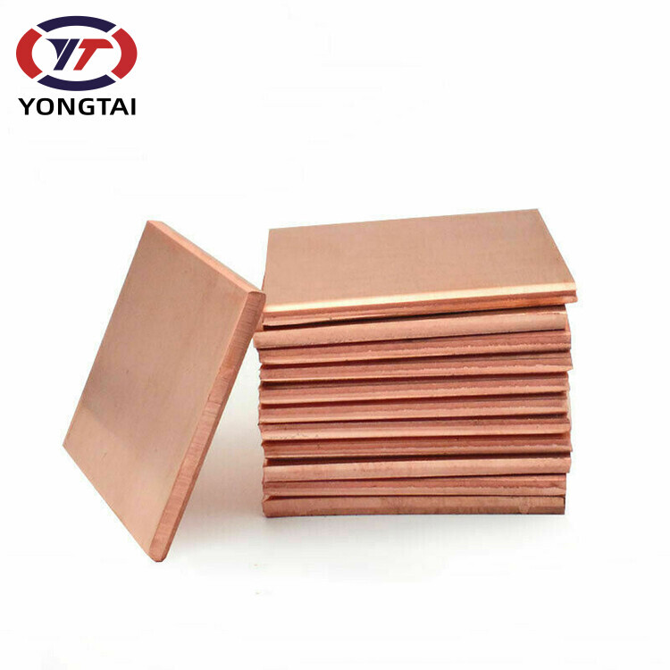 High Purity 99.99% Electrolytic Copper Cathodes C10100 Cooper Plate Sheet 3mm