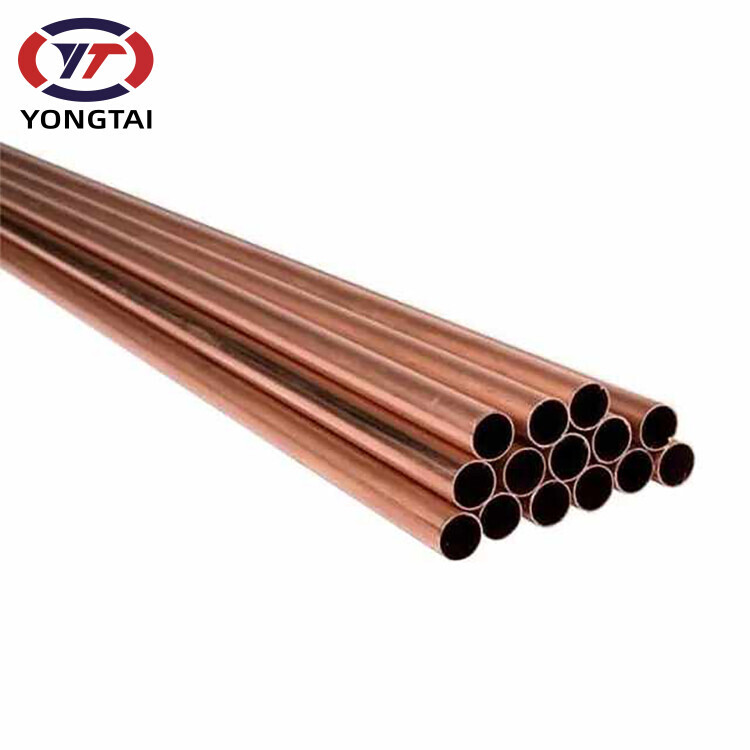 China Factory ASTM B280 C12200 C2400 Air Conditioning Copper Pipe 50mm 25mm Diameter 5 Inch Copper Coil Pipe
