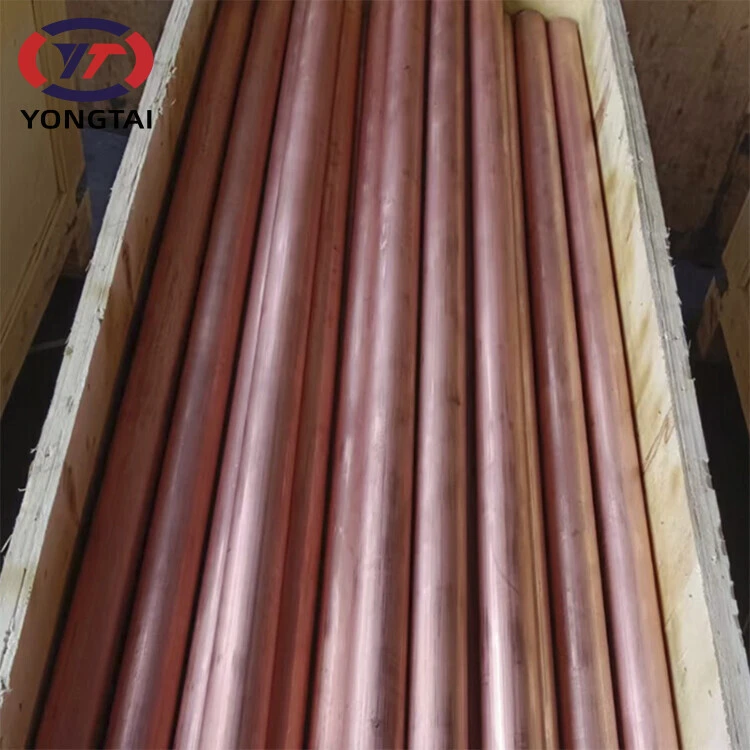 Factory sales flexible seamless round shape 12 inch heat insulated copper tubing/copper tube/copper pipe