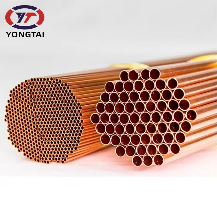 Copper tube 1/4'' 1/2'' inch copper pipe for air conditioner and refrigerator