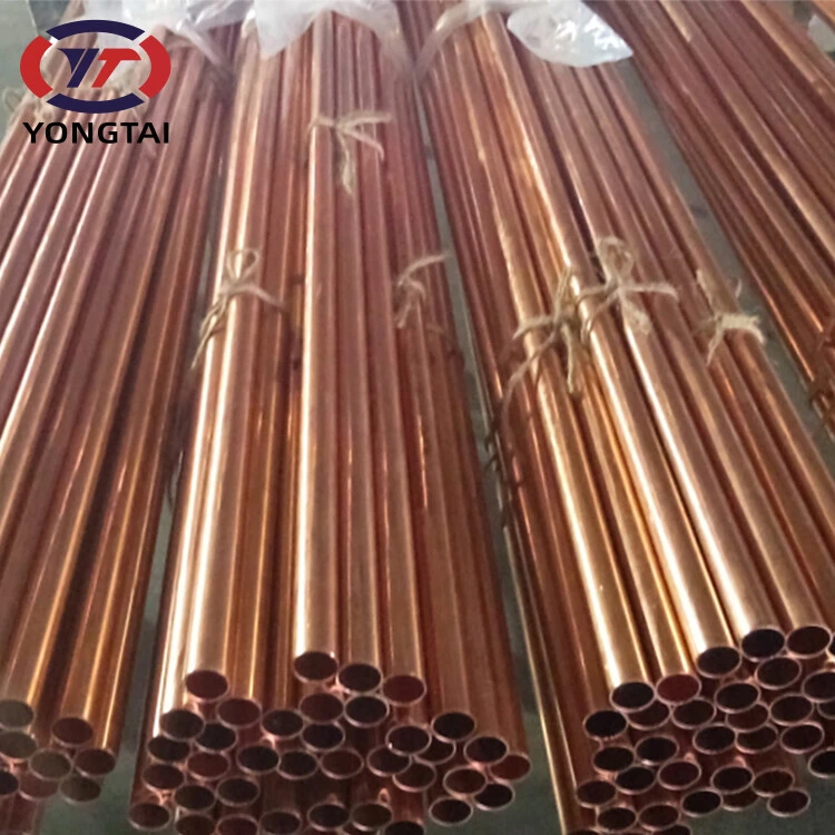 Copper tube 1/4'' 1/2'' inch copper pipe for air conditioner and refrigerator