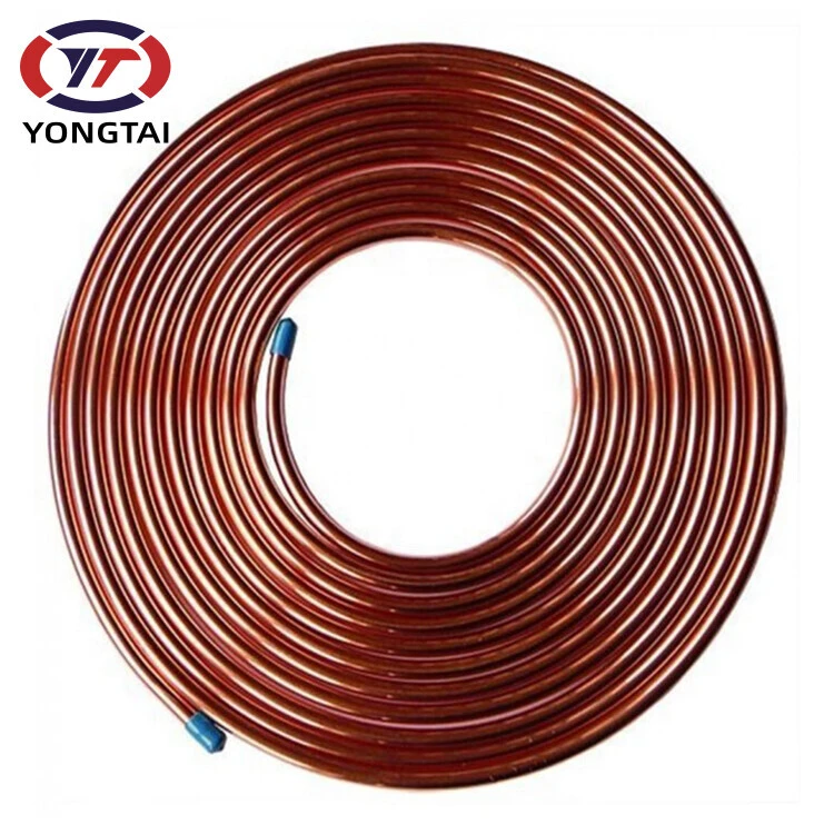 Factory Outlet Copper Pipe 1/4 Copper Pipes C11000 Copper Tube
