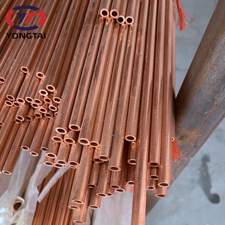 Factory Outlet Copper Pipe 1/4 Copper Pipes C11000 Copper Tube