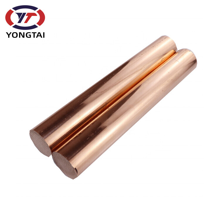 High Quality C11000 C2300 C2600 H70 H80 H90 Dia 2-90mm Square Red Copper Bar 99.9% Pure
