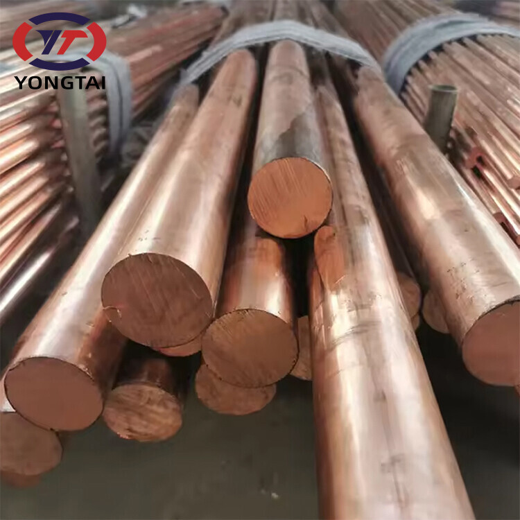 C10100 C1020 Free-oxygen copper rod cold rolled in stock regular size copper bar Fast delivery Red copper rod