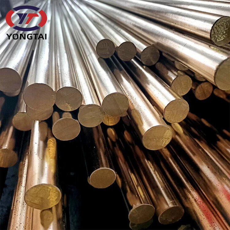 C10100 C1020 Free-oxygen copper rod cold rolled in stock regular size copper bar Fast delivery Red copper rod